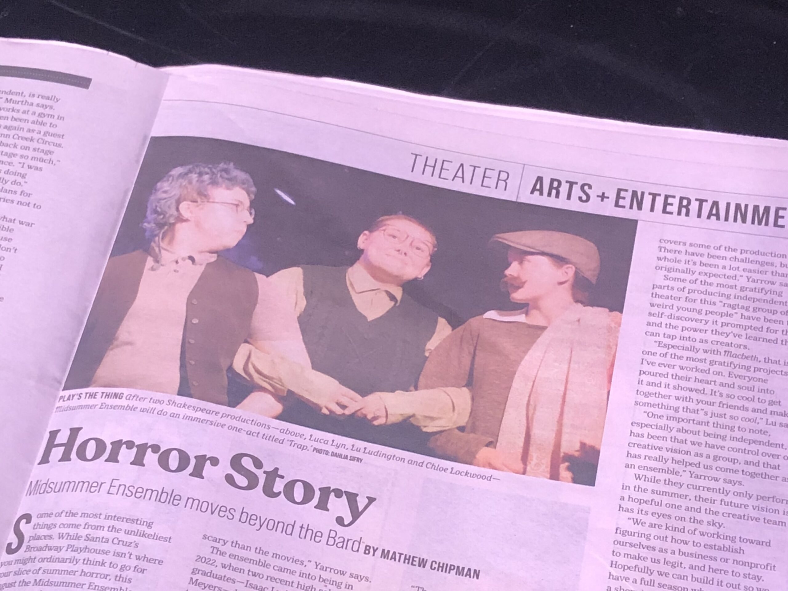 Midsummer Ensemble in the news!